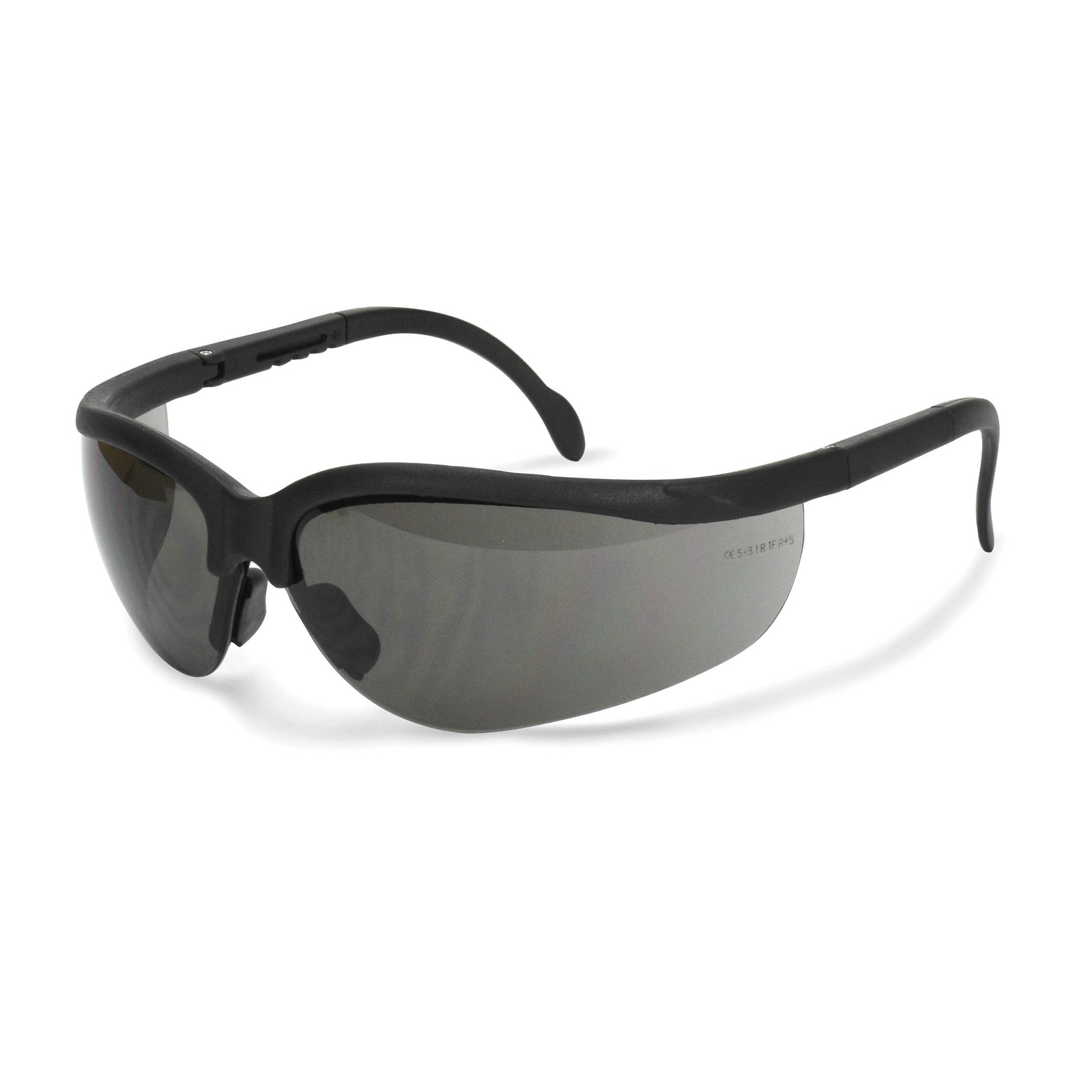 RADIANS JR0120ID Radians JR0120ID Journey Safety Glasses Black Frame Smoke Lens