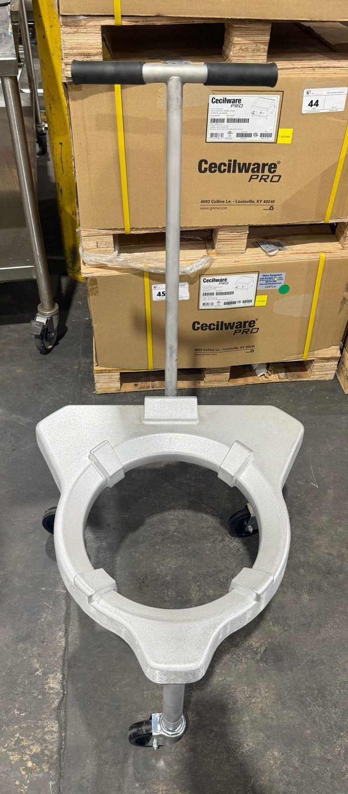 NEW HOBART LEGACY MIXING BOWL DOLLY TRUCK FOR 60QT - 80QT MIXING BOWL NEW HOBART LEGACY MIXING BOWL DOLLY TRUCK FOR 60QT - 80QT MIXING BOWL