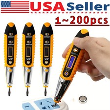 Voltage Electric Tester Volt Detector Test Pen AC DC Non-Contact Sensor 12-1000V picture