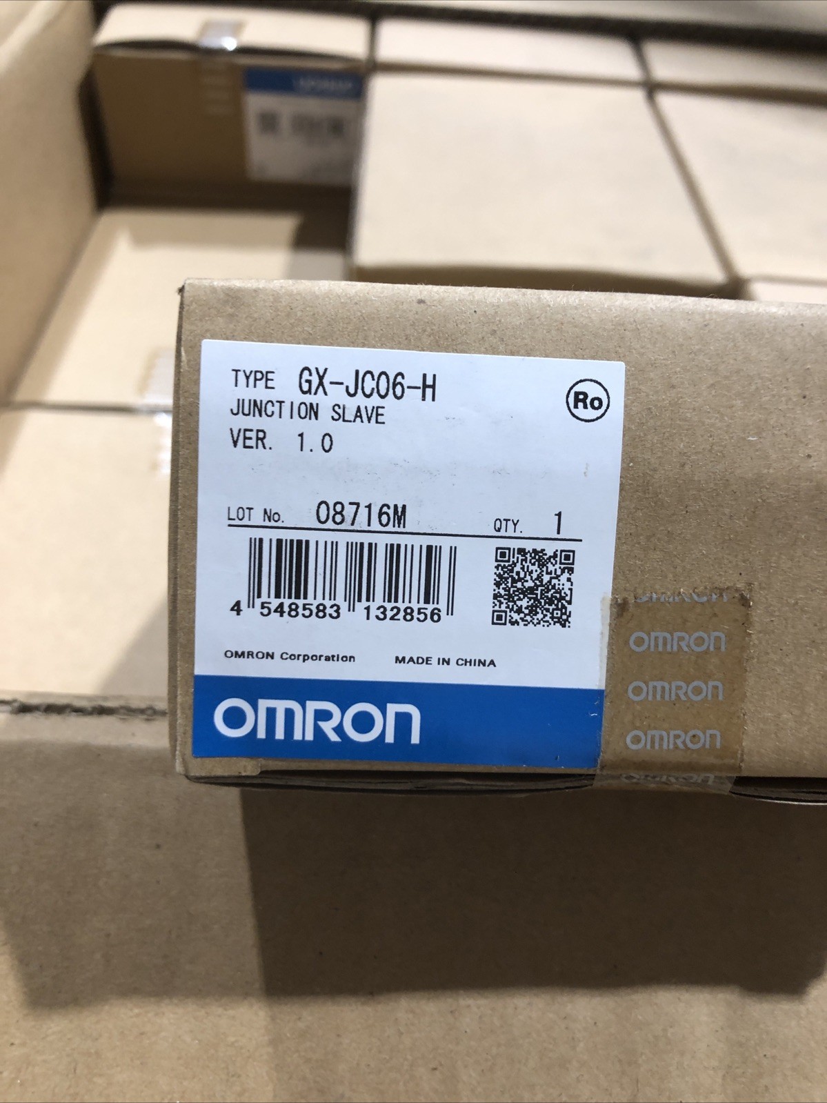 NEW SEALED* OMRON GX-JC06-H Junction Slave Ver.1.0 FREE US SHIPPING NEW SEALED* OMRON GX-JC06-H Junction Slave Ver.1.0 FREE US SHIPPING