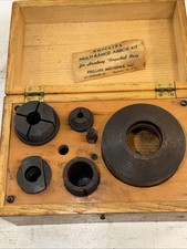 Vintage Phillips Multi Range Arbor Kit Harding Threaded Nose Lathe Spindle picture