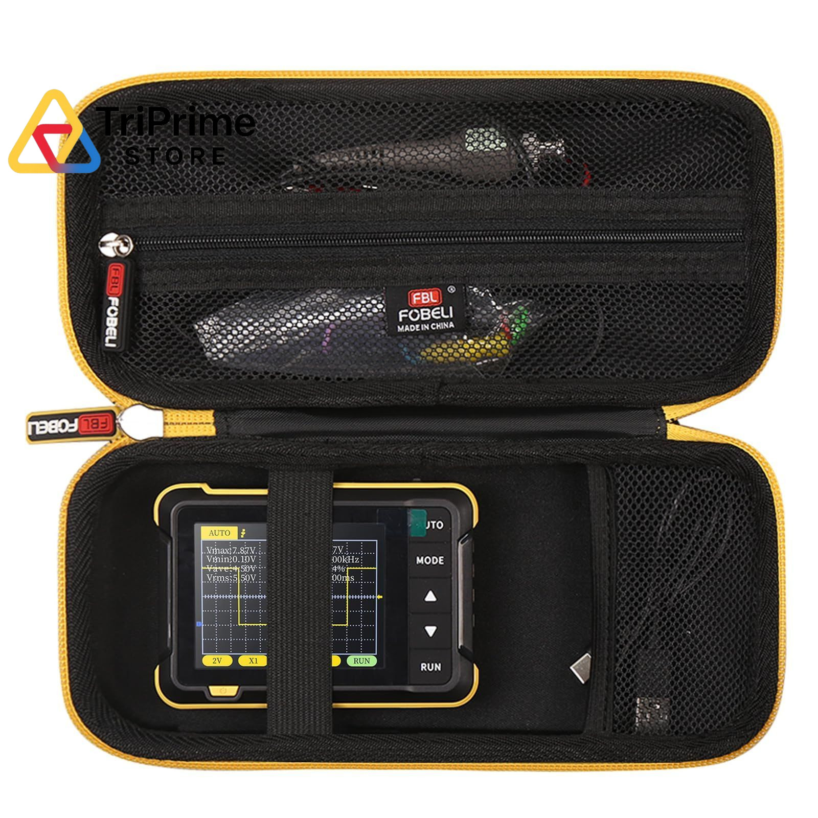 FBLFOBELI Hard Case for FNIRSI DSO152/DSO153/DSO-510/DSO-TC3 Oscilloscope FBLFOBELI Hard Case for FNIRSI DSO152/DSO153/DSO-510/DSO-TC3 Oscilloscope