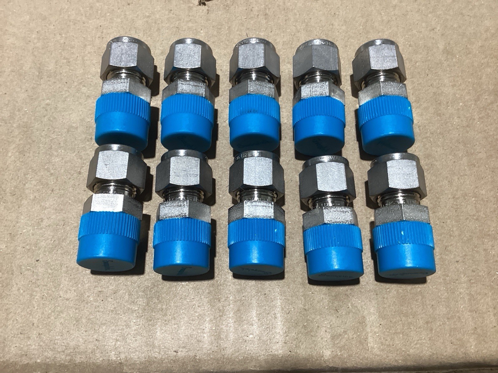 Swagelok SS-600-1-6 Male Connector 3/8 x 3/8. Lot of 10 Swagelok SS-600-1-6 Male Connector 3/8 x 3/8. Lot of 10