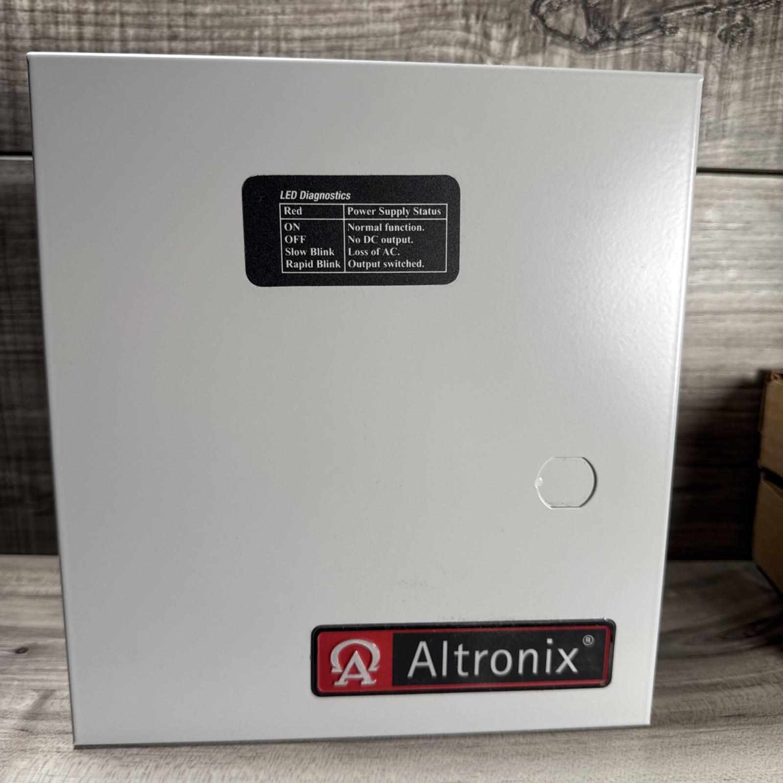 New Open Box - Altronix AL125UL 12VDC or 24VDC Power Supply Battery Charger