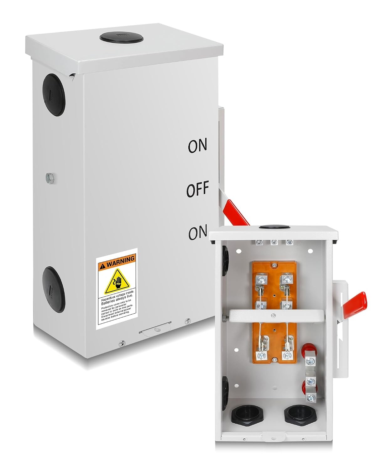 200 Amp Transfer Switch, 48000W General-Duty Double-Throw Safety Switch 200 Amp Transfer Switch, 48000W General-Duty Double-Throw Safety Switch