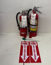 Fire Extinguisher - 5Lb ABC Fire Extinguisher - Lot of 2 picture