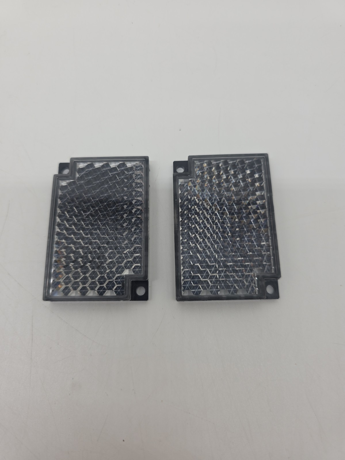 New Lot of 2 Omron E39-R1 Sensor Reflector - No Box New Lot of 2 Omron E39-R1 Sensor Reflector - No Box