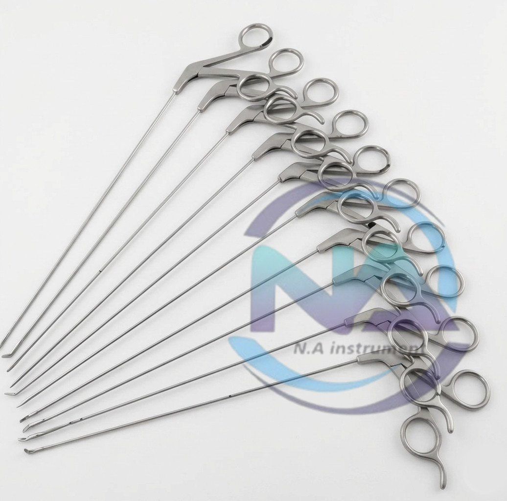 Micro Laryngeal Surgery Forceps Set of 10 Pcs ENT Instruments Micro Laryngeal Surgery Forceps Set of 10 Pcs ENT Instruments