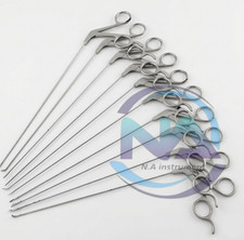 Micro Laryngeal Surgery Forceps Set of 10 Pcs ENT Instruments picture