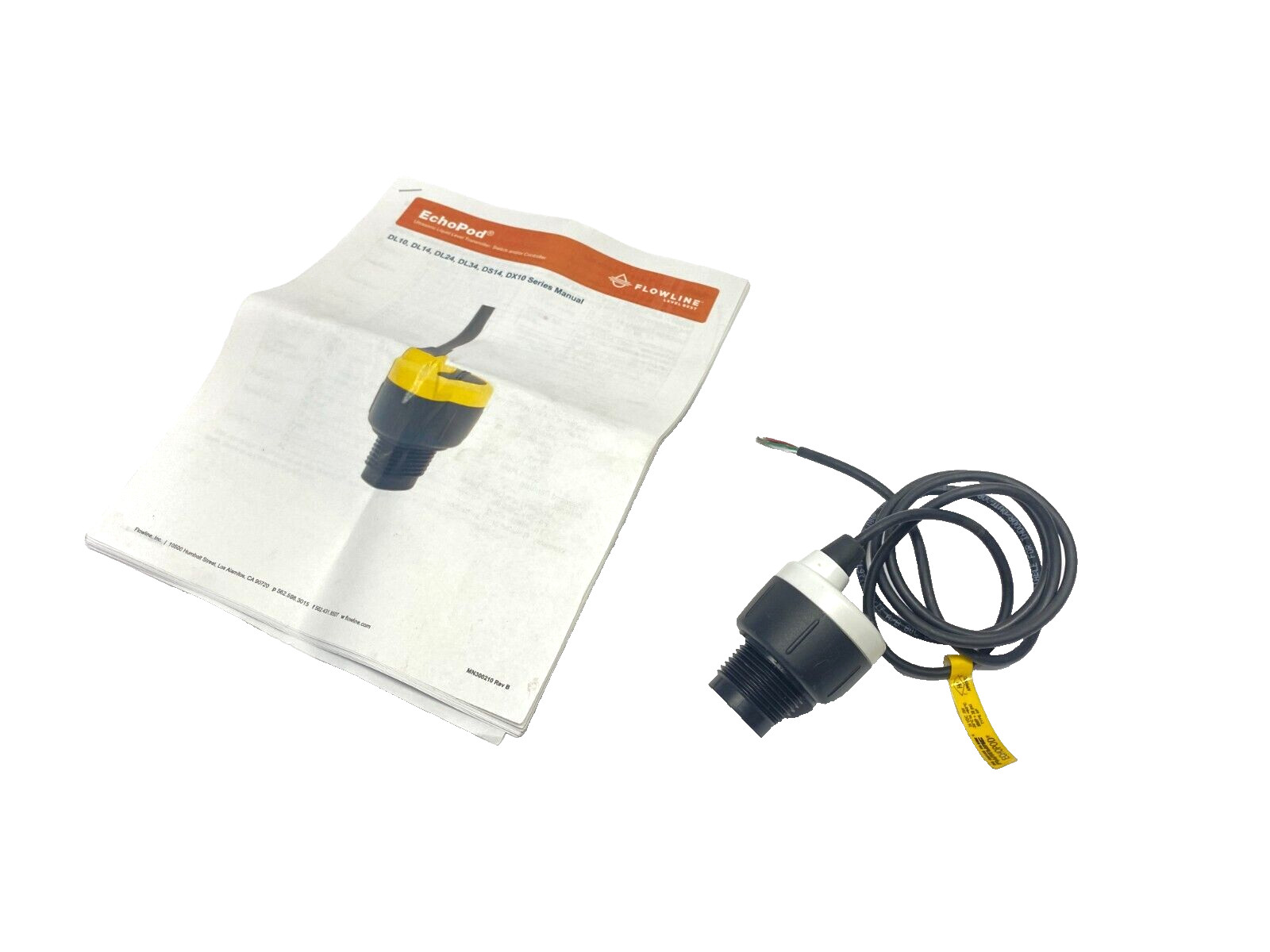 Flowline DL10-0 EchoPod Ultrasonic Liquid Level Sensor/Transmitter 49.2 Flowline DL10-0 EchoPod Ultrasonic Liquid Level Sensor/Transmitter 49.2