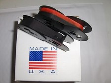 Royal Aristocrat Typewriter Ribbon 2 Pack - (1) Solid Black + (1) Black/ Red picture