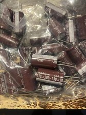 5PCS Nichicon PZ 330uf200v Electrolytic capacitor 200v 330uf 18x35mm 105C picture