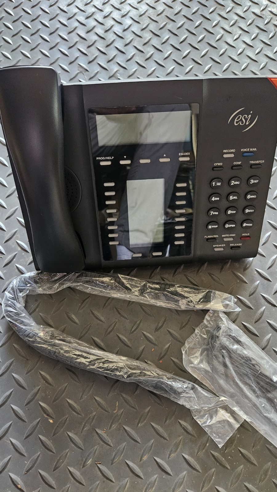 ESI 60 60D ABP Digital Telephone 5000-0594 Phone (Refurbished) w/ New Cords ESI 60 60D ABP Digital Telephone 5000-0594 Phone (Refurbished) w/ New Cords