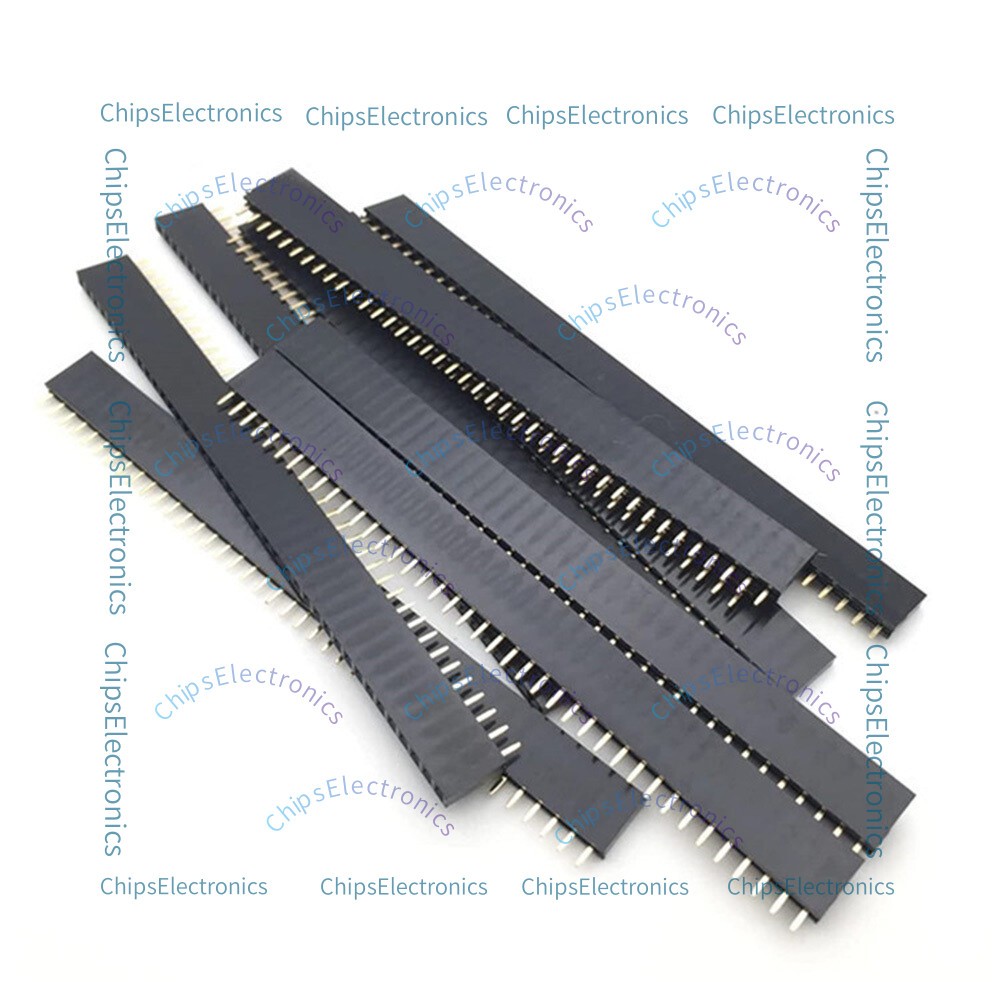 40-Socket Female Header 0.1\ 40-Socket Female Header 0.1\
