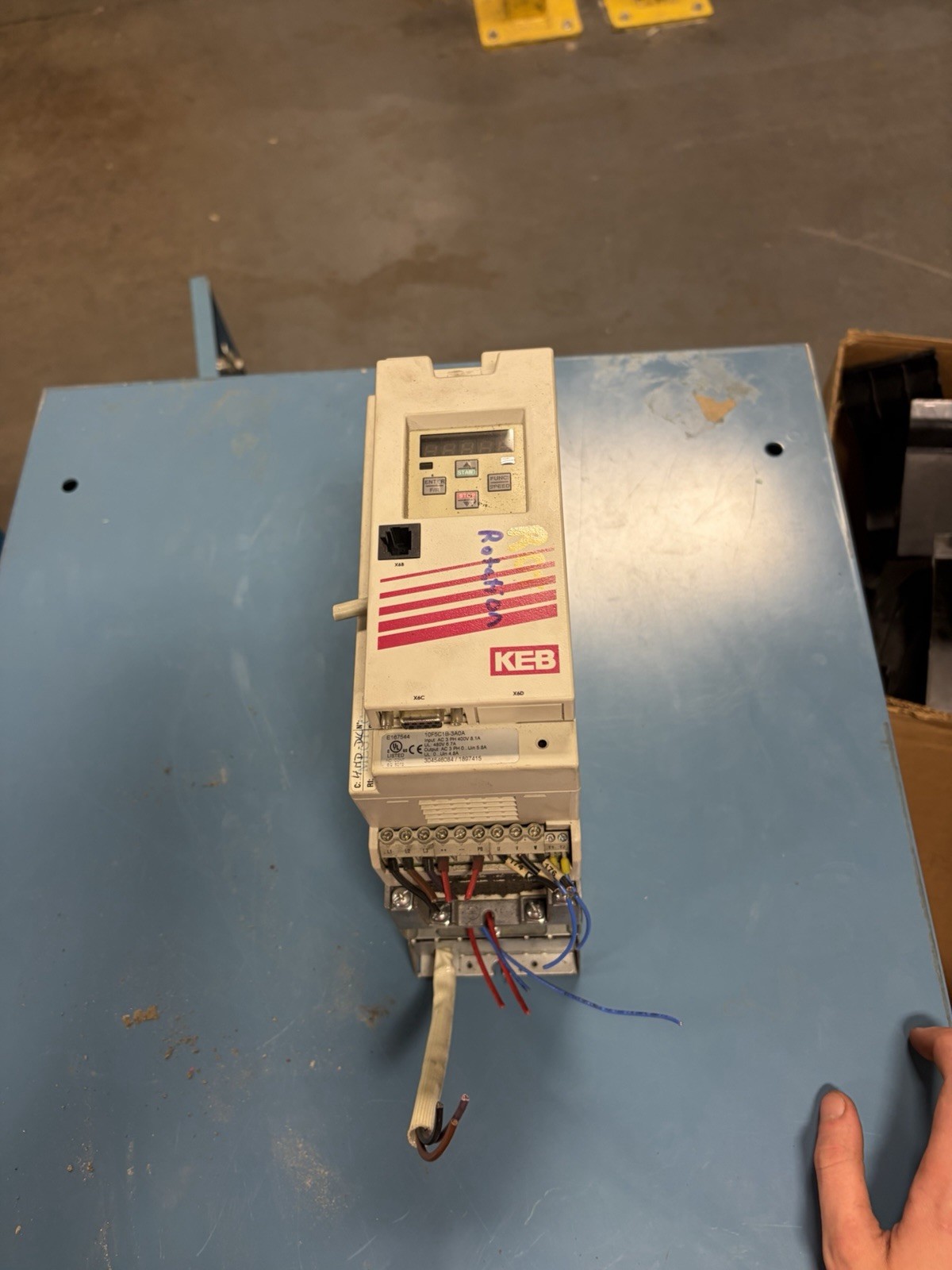 KEB 10.F5.C1B-3A0A Frequency Inverter USED KEB 10.F5.C1B-3A0A Frequency Inverter USED