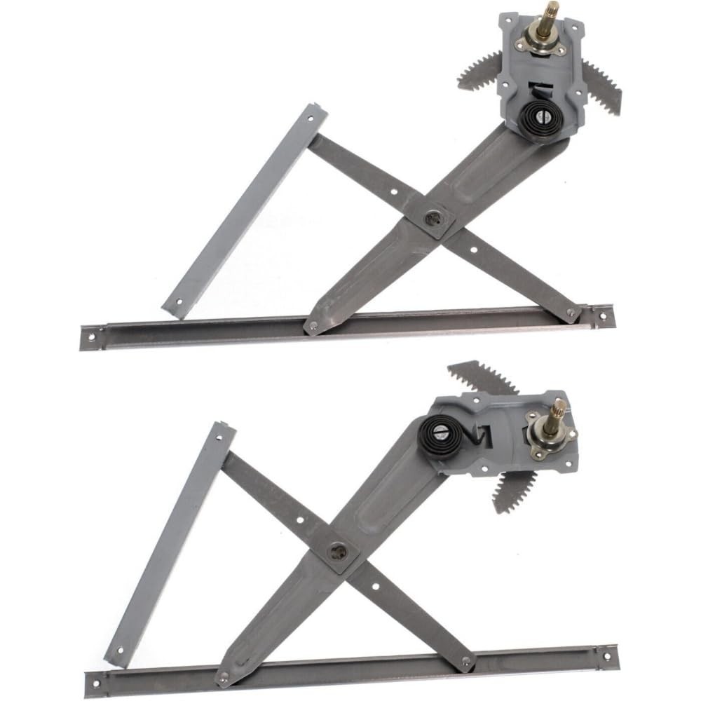 Car Window Regulator 2pcs Automotive Front Side Manual W/Crank for Toyota Car Window Regulator 2pcs Automotive Front Side Manual W/Crank for Toyota