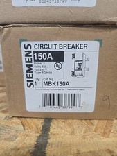 SIEMENS, MBK150A, 150A, 240V, 2 POLE MAIN CIRCUIT BREAKER *NEW IN BOX picture