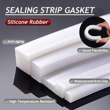 Solid Square Silicone Rubber Strip Sealing Gasket High Temp 4x4mm~30x30mm picture