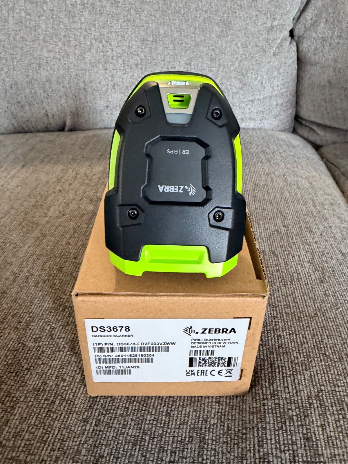 Zebra DS3678 Ultra-Rugged Extended Range 1D/2D Scanner New Zebra DS3678 Ultra-Rugged Extended Range 1D/2D Scanner New