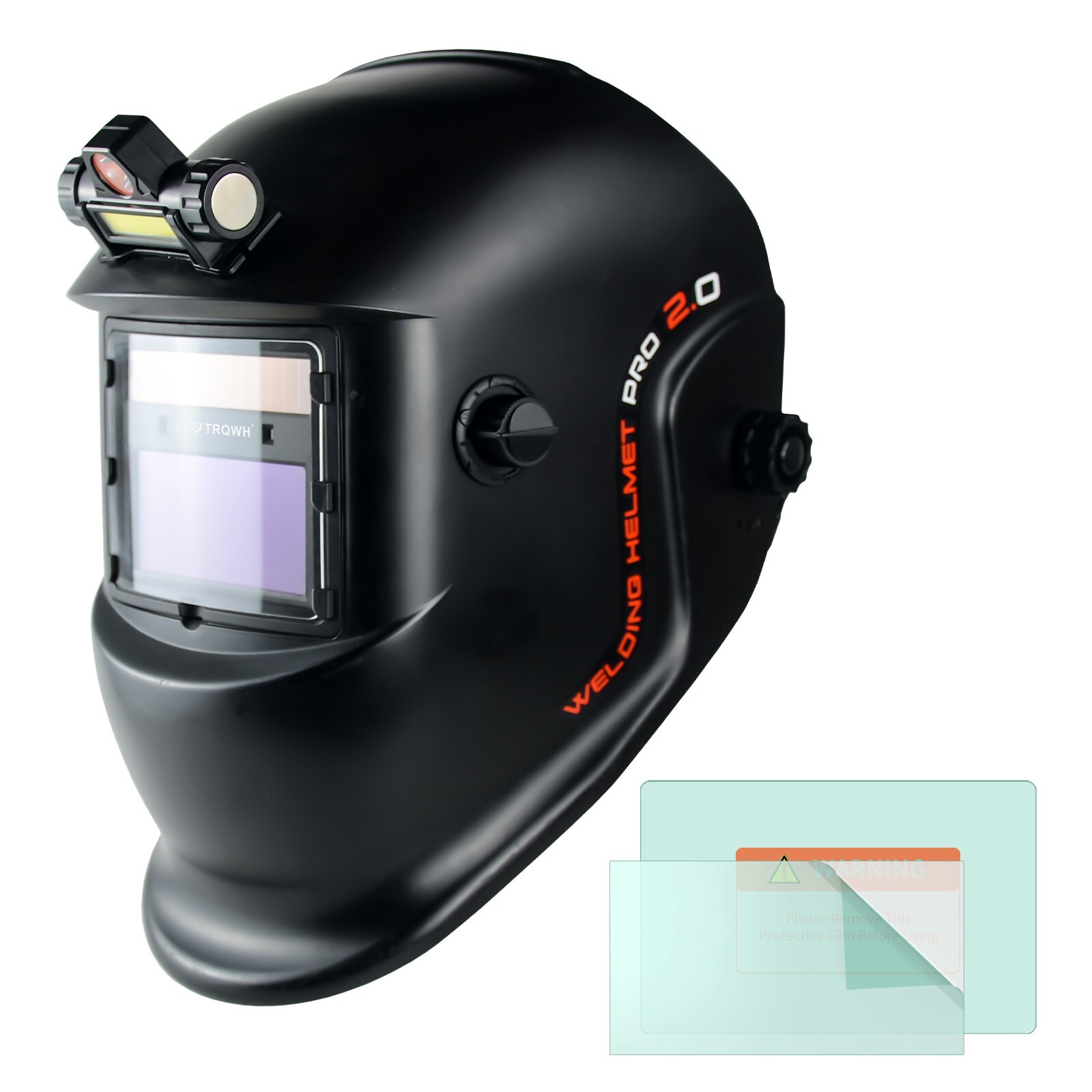 Solar-Powered True Color Auto-Darkening Welding Helmet for TIG, MIG, and ARC Solar-Powered True Color Auto-Darkening Welding Helmet for TIG, MIG, and ARC