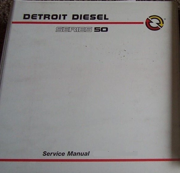 1996-1999 Detroit Diesel 50 Series Engine Shop Service Repair Manual 1997 1998 1996-1999 Detroit Diesel 50 Series Engine Shop Service Repair Manual 1997 1998