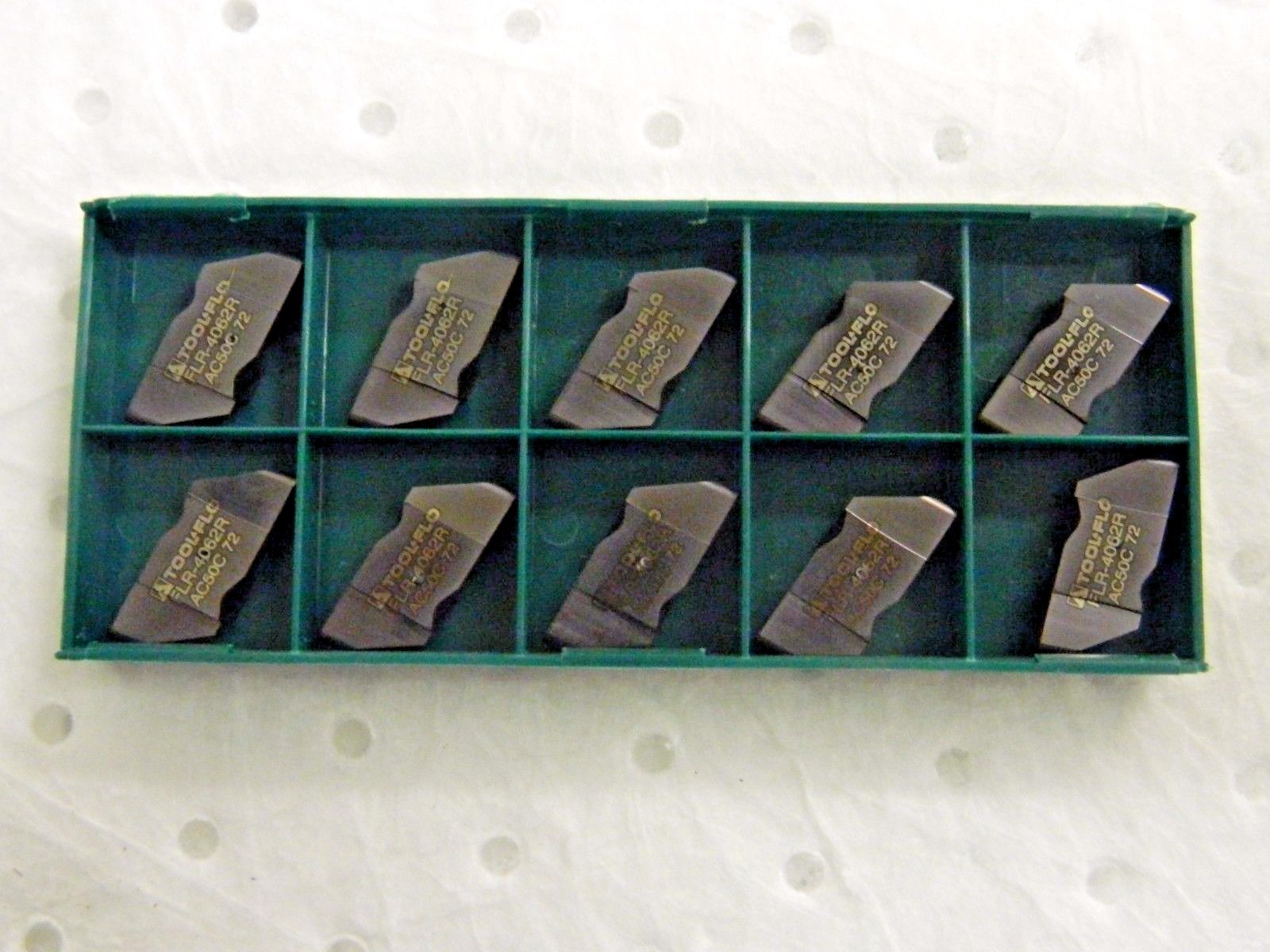 Tool-Flo Carbide Double Grooving Inserts 0.125 Tool-Flo Carbide Double Grooving Inserts 0.125