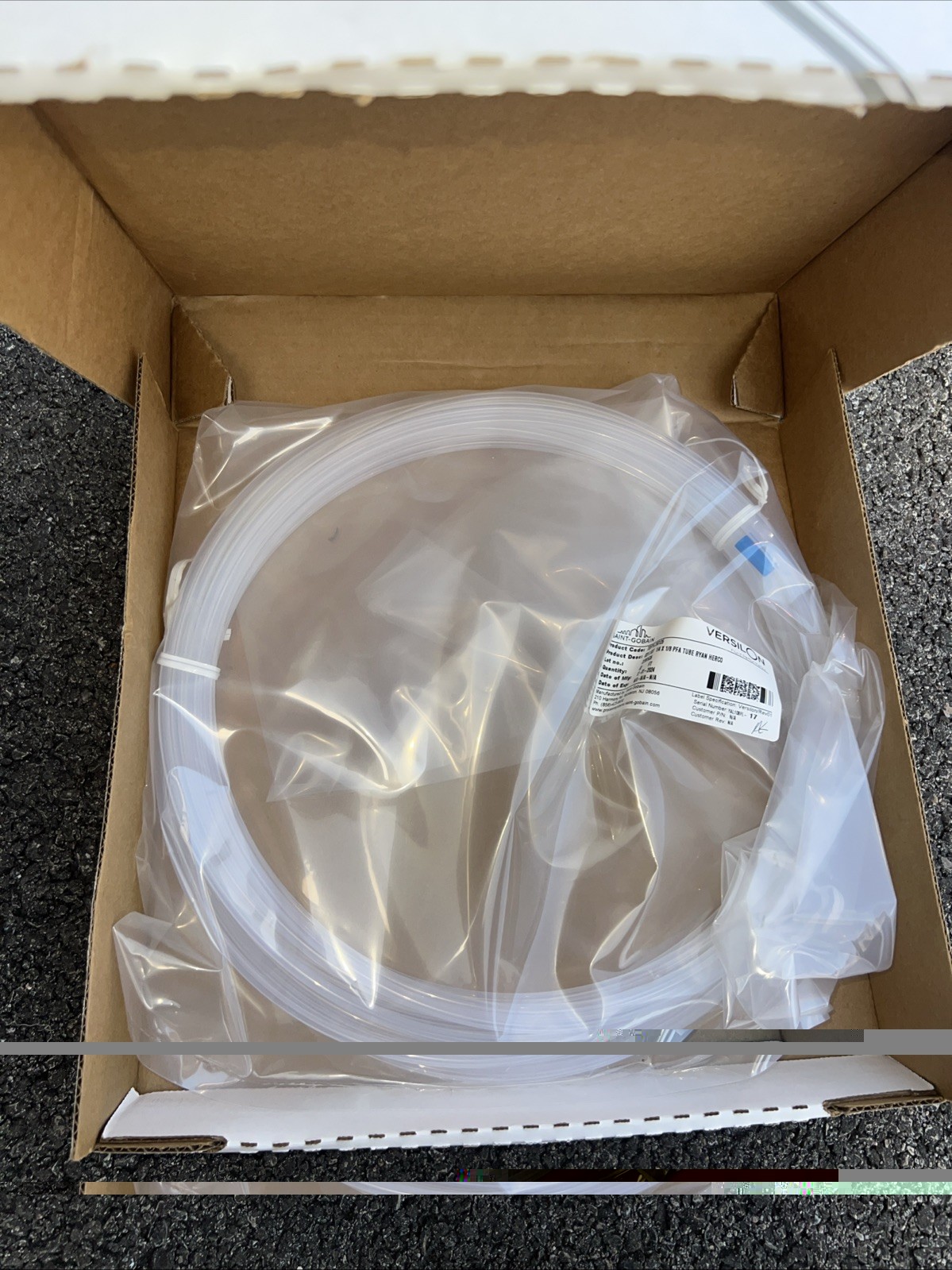 Saint Gobain 1/4 in x 1/8 PFA Tubing 50 ft Brand New Saint Gobain 1/4 in x 1/8 PFA Tubing 50 ft Brand New