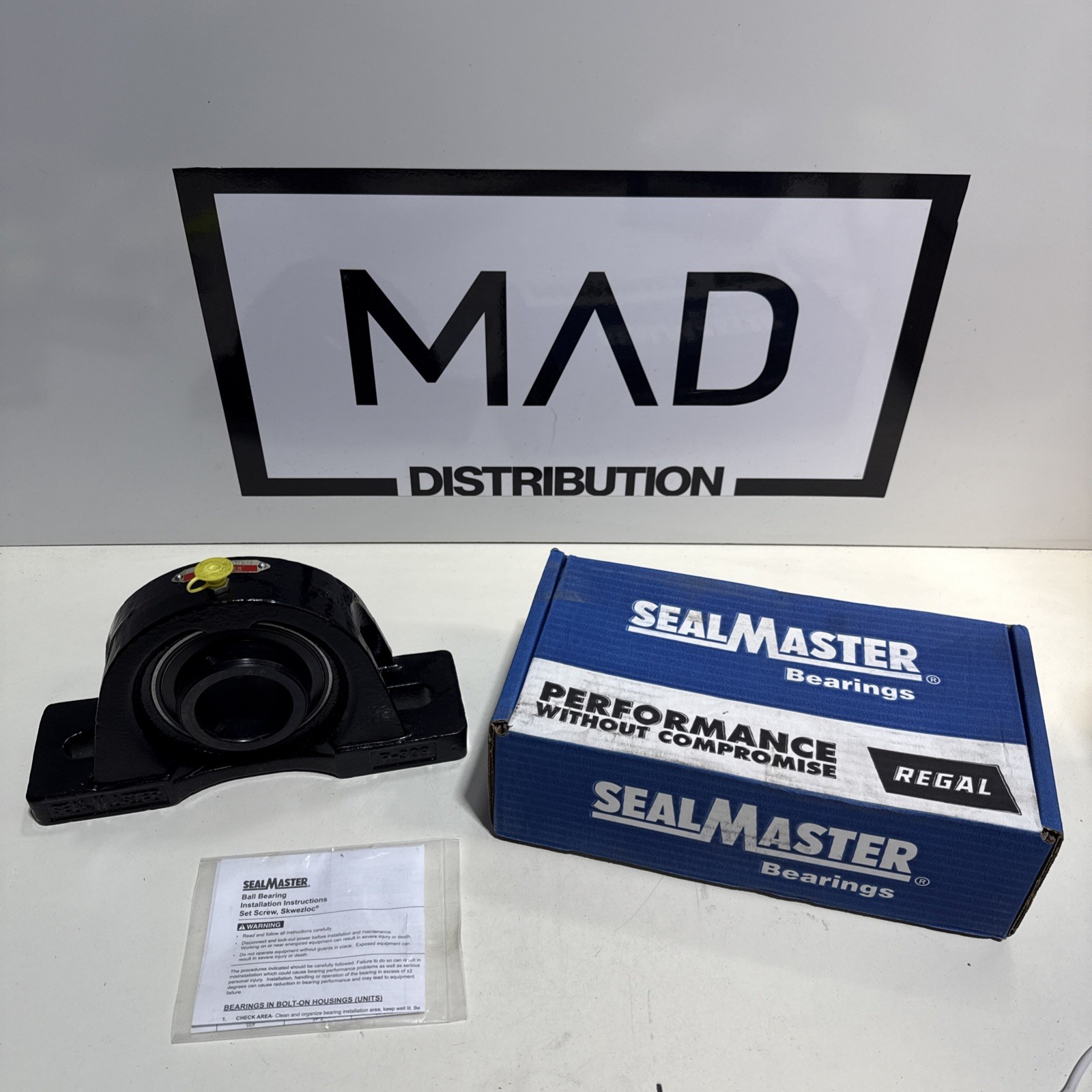 Sealmaster MPD-31 1-15/16” Pillow Block Bearing Sealmaster MPD-31 1-15/16” Pillow Block Bearing