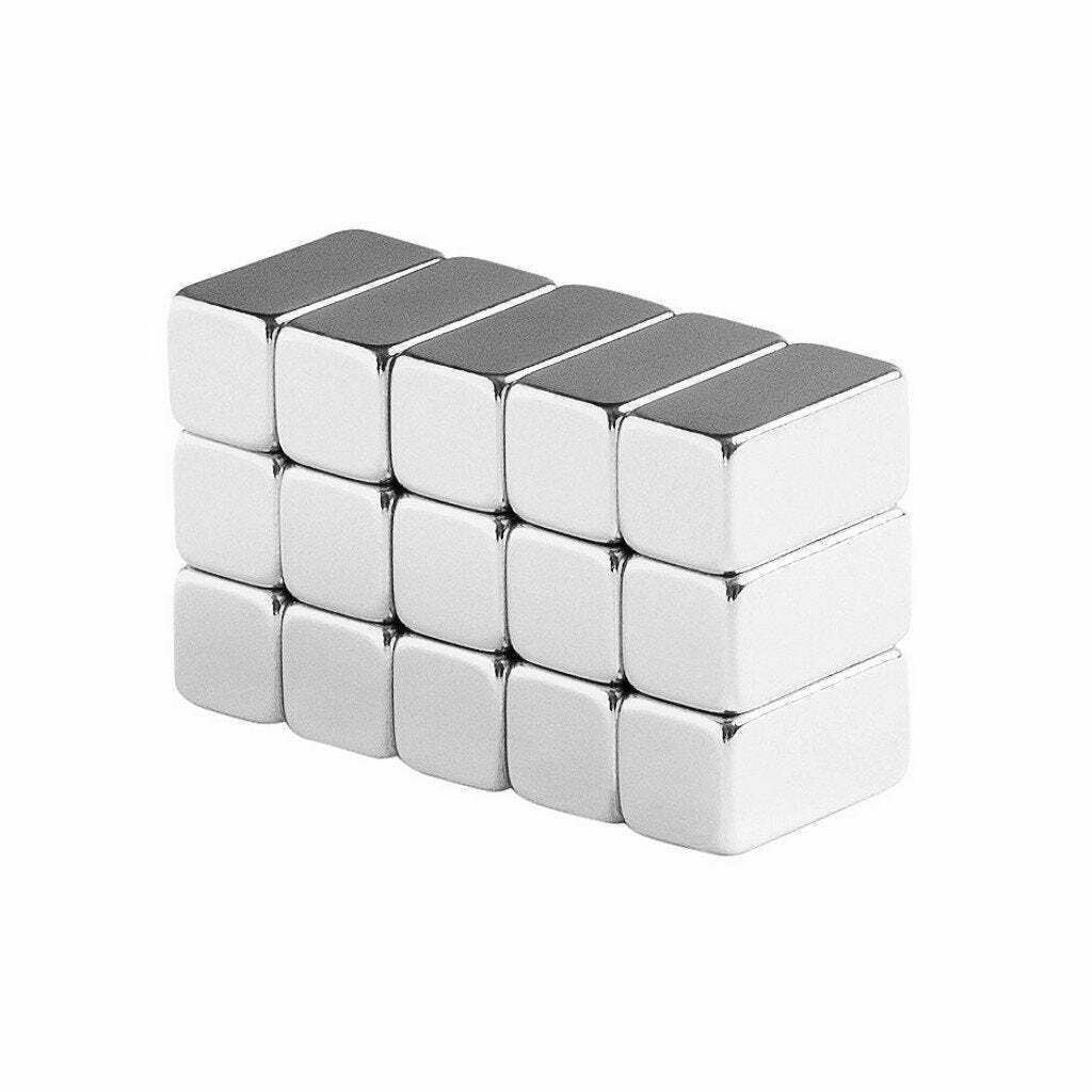1/2 x 1/4 x 1/4 Inch Neodymium Rare Earth Bar Magnets N48 (15 Pack)