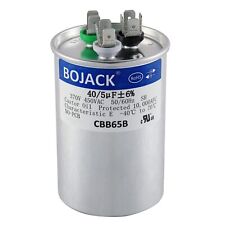 BOJACK 40+5 uF 40/5 MFD ±6% 370V/440 VAC CBB65 Dual Run Circular Start Capaci... picture