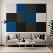 RHINO Acoustic Sound Panels, Soundproof Wall Tiles – Multiple Colors & Sizes picture