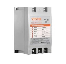 Vevor Digital Phase Shifter Model CPS-5HP 15A 220V Single-3 Phase Converter picture