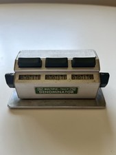 Vintage Denominator Multiple Tally Counter 3-Button Metal Mechanical WORKING picture