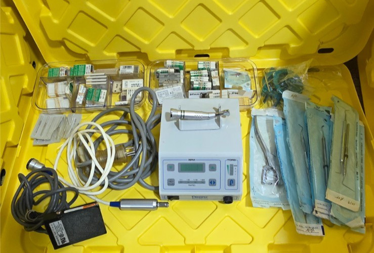 Dentsply Tulsa Dental AEU-20 Aseptico Dental Endo Motor with anthogyr Handpiece Dentsply Tulsa Dental AEU-20 Aseptico Dental Endo Motor with anthogyr Handpiece
