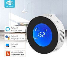 DIY Tuya APP WiFi Smart Natural Combustible Gas Leak Home Alarm Sensor Detector picture
