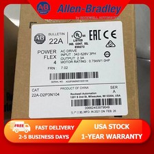 2022 New Sealed 22A-D2P3N104 PowerFlex 4 0.75 kW 1 HP AC Drive picture