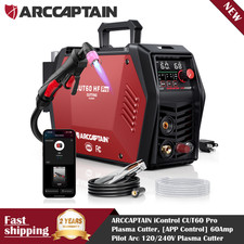 ARCCAPTAIN iControl CUT60 Pro Plasma Cutter APP Control 60Amp Pilot Arc 120/220V picture