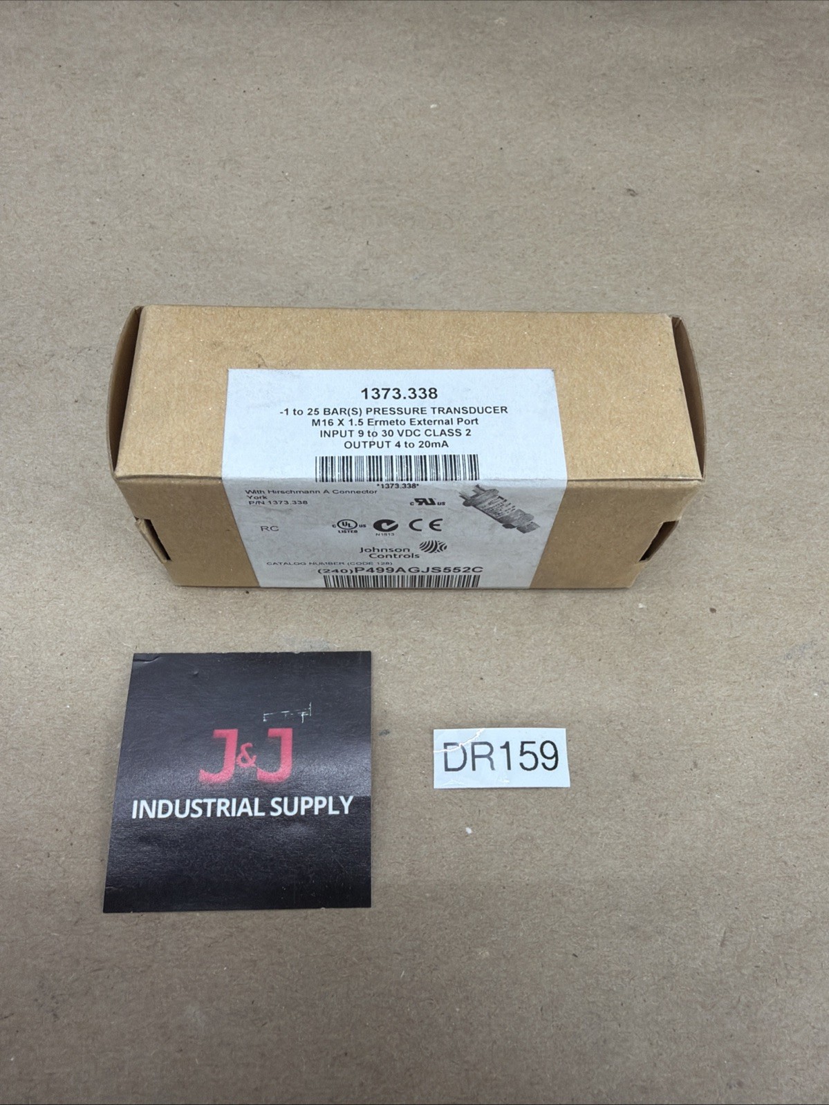 New Johnson Controls Pressure Transducer P499AGJS552C 1373.338 Warranty ๐บ๐ธ New Johnson Controls Pressure Transducer P499AGJS552C 1373.338 Warranty ๐บ๐ธ