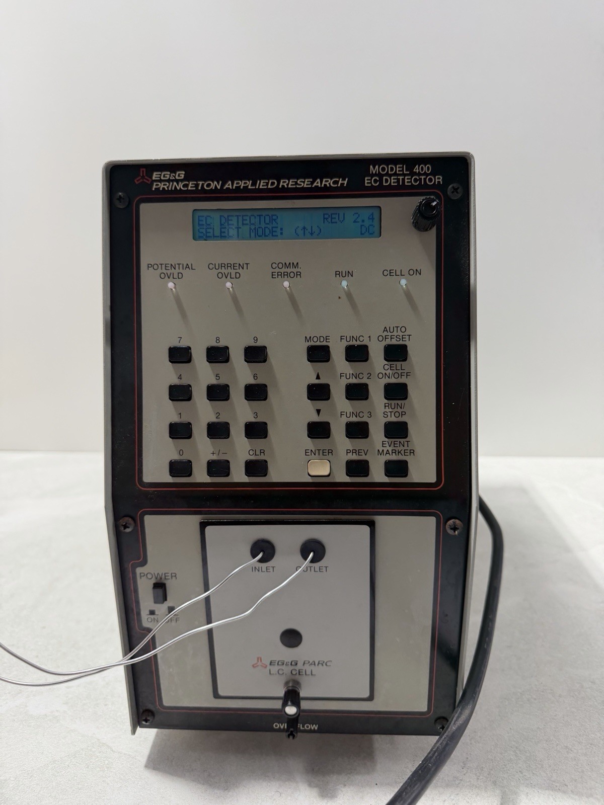 EG&G Princeton Applied Research Model 400 Electrochemical Detector C3 EG&G Princeton Applied Research Model 400 Electrochemical Detector C3