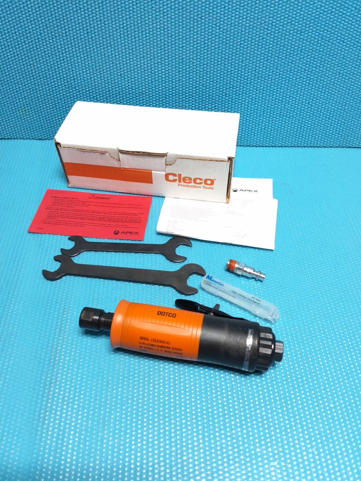 Dotco 12L2500-01  Die Grinder, 23000 RPM Collet  1/4.