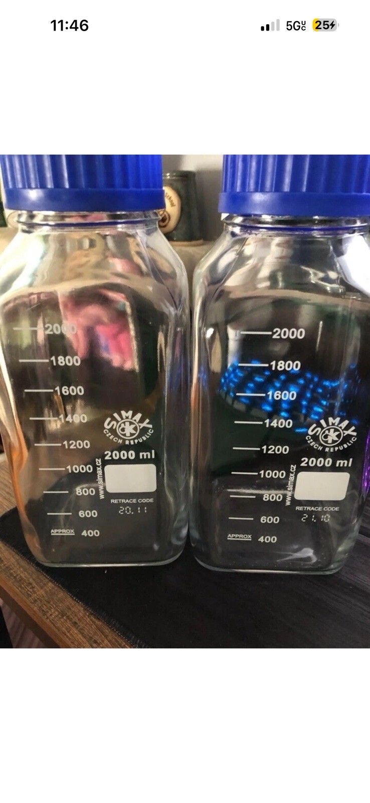 United Scientific® SIMAX Borosilicate Glass GL80 Media Bottle | Wide Clear United Scientific® SIMAX Borosilicate Glass GL80 Media Bottle | Wide Clear