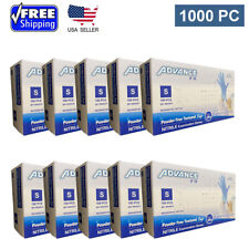 Diamond Gloves Advance Nitrile Exam Gloves, Blue 1000 New In Box (XS/S/M/L/XL) picture