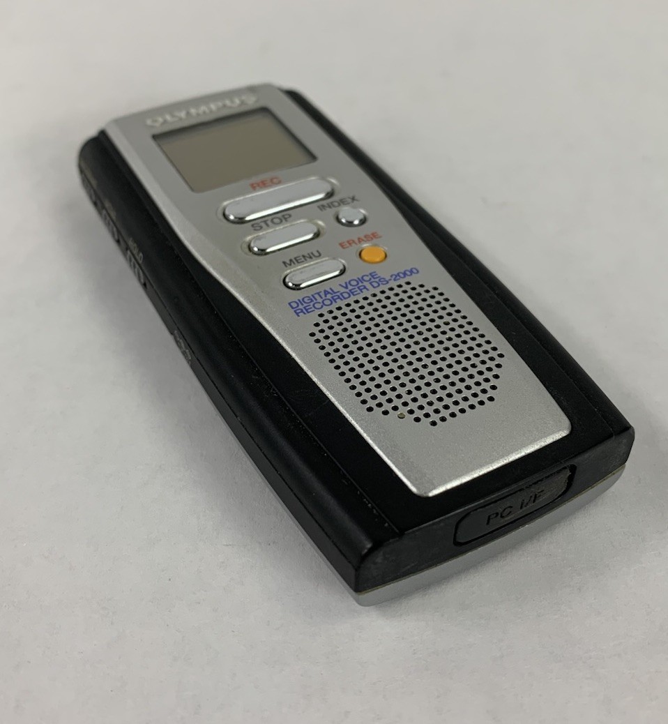 Olympus DS-2000 Digital Voice Recorder - Power Tested Olympus DS-2000 Digital Voice Recorder - Power Tested