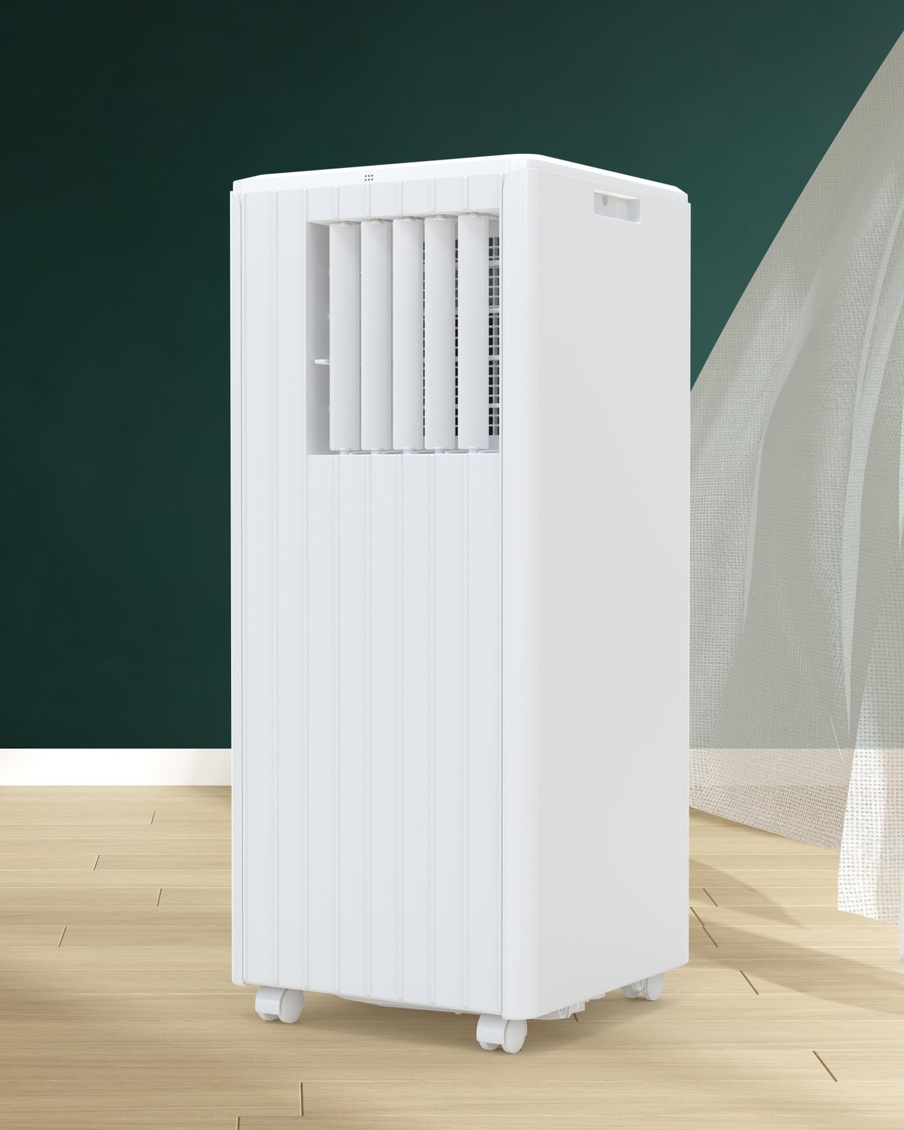Hipicute Room Portable Air Conditioner, 8,000 BTU Window White 