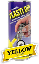Yellow 14.5oz Performix PLASTI DIP Plastic Multi Rubber Grip Coating Handle Tool picture