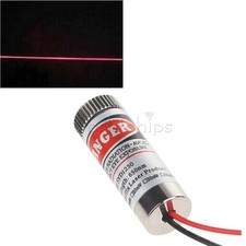 1/2/5PCS 5mW 650nm Line Red Laser Module Focus Adjustable Laser Head 5V Module picture