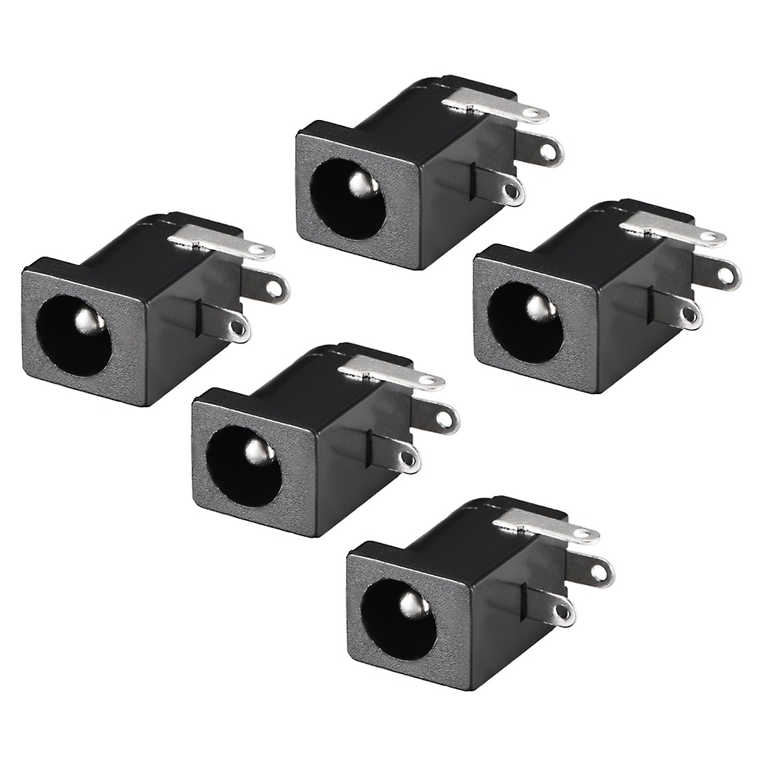 5pcs DC-005 5.5mmx2.5mm DC Power Jack Plug 3 Pin Female Socket Connector 5pcs DC-005 5.5mmx2.5mm DC Power Jack Plug 3 Pin Female Socket Connector