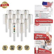 Economical Mini Stretch Wrap 5 Inch 1000ft 80 Gauge Self-Adhering Shrink Film picture