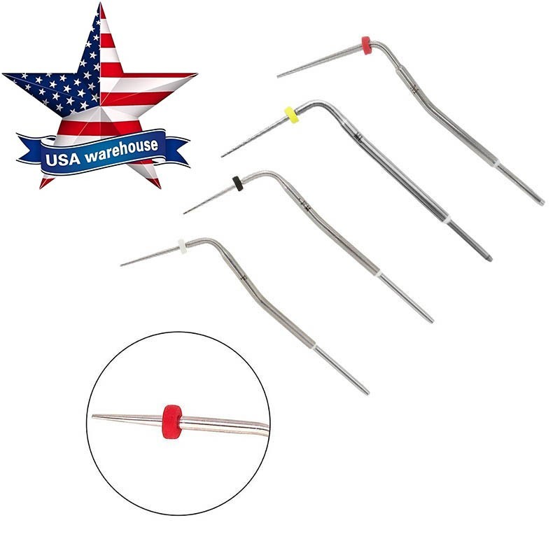 4pcs Dental Endodontic Obturation Heated Pen Heating Tips F,XF,FM,M 4pcs Dental Endodontic Obturation Heated Pen Heating Tips F,XF,FM,M