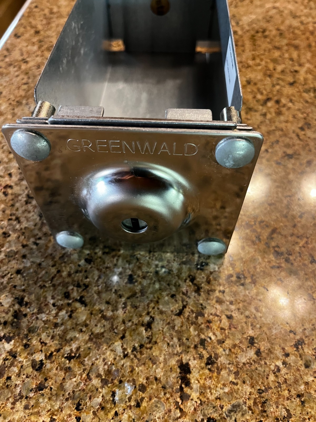 Greenwald High Security Coin Box Model UG800C 15 with key Greenwald High Security Coin Box Model UG800C 15 with key
